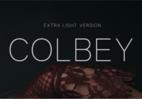 Colbey Extra Light Font - Featured Image