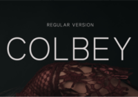 Colbey Regular Font - Featured Image