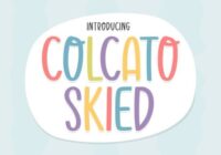 Colcato Skied Font - Featured Image