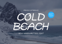 Cold Beach Font - Featured Image
