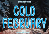 Cold February Font - Featured Image