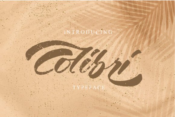 Colibri Font - Featured Image
