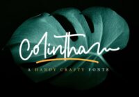 Colintha Font - Featured Image