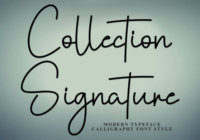 Collection Signature Font - Featured Image