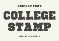 College Stamp Font - Featured Image