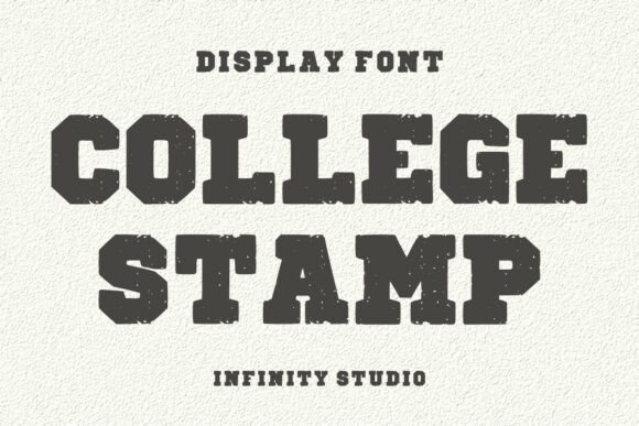 College Stamp Font - Featured Image