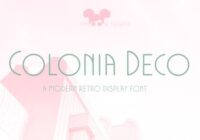 Colonia Deco Font - Featured Image