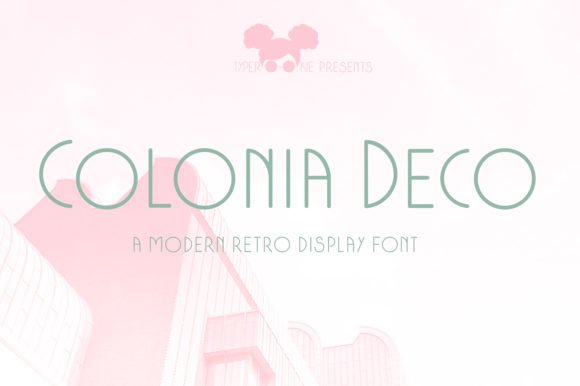 Colonia Deco Font - Featured Image