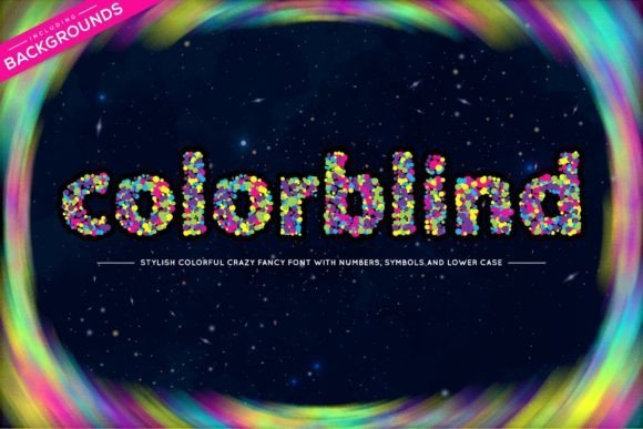 Colorblind Font - Featured Image