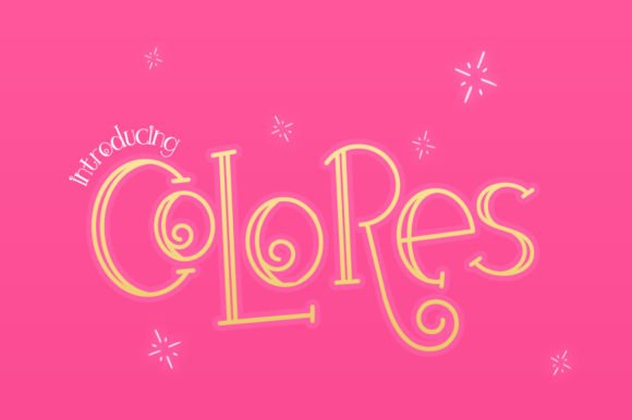 Colores Font - Featured Image
