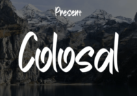 Colosal Font - Featured Image