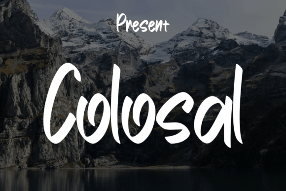 Colosal Font - Featured Image