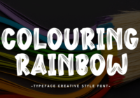 Colouring Rainbow Font - Featured Image