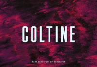 Coltine Font - Featured Image