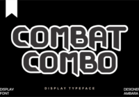 Combat Combo Font - Featured Image