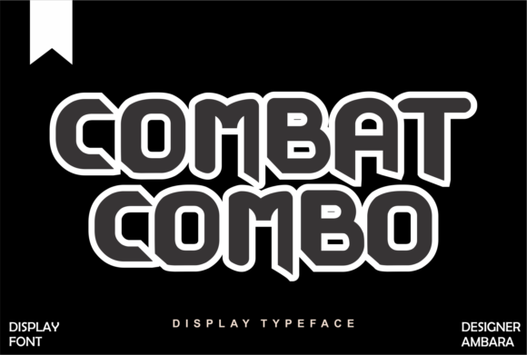 Combat Combo Font - Featured Image