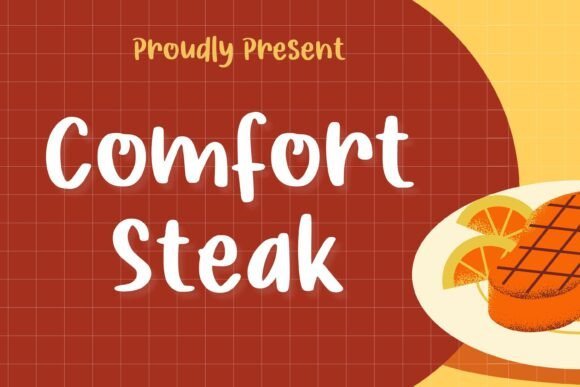 Comfort Steak Font - Featured Image