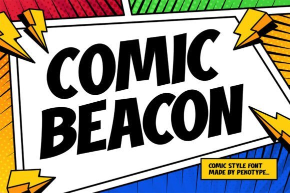 Comic Beacon Font - Featured Image