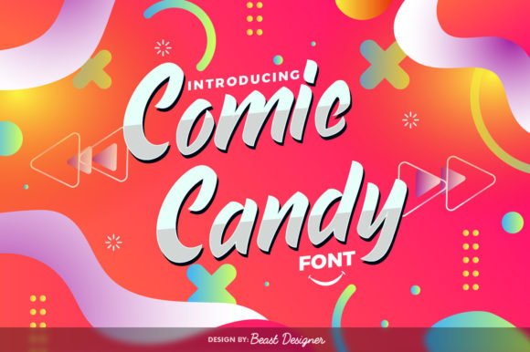 Comic Candy Font - Featured Image