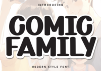 Comic Family Font - Featured Image