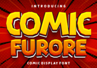 Comic Furore Font - Featured Image