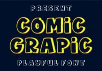 Comic Grapic Font - Featured Image