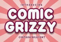 Comic Grizzy Font - Featured Image
