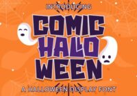 Comic Halloween Font - Featured Image