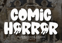 Comic Horror Font - Featured Image