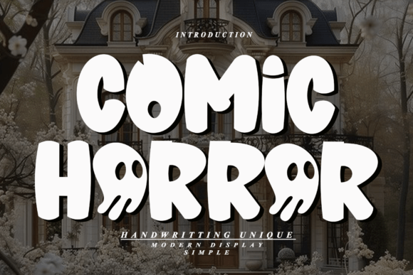 Comic Horror Font - Featured Image