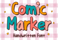 Comic Marker Font - Featured Image