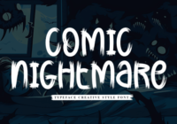 Comic Nightmare Font - Featured Image