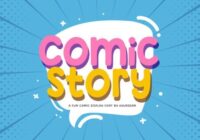 Comic Story Font - Featured Image