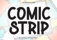 Comic Strip Font - Featured Image