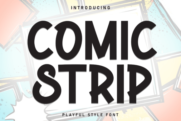 Comic Strip Font - Featured Image