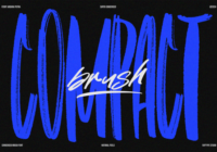 Compact Brush Font - Featured Image
