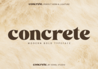 Concrete Font - Featured Image