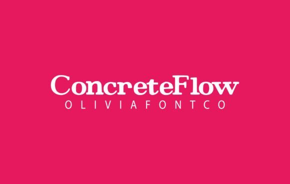 Concreteflow Font - Featured Image