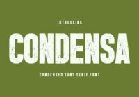 Condensa Font - Featured Image