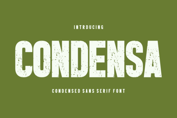 Condensa Font - Featured Image