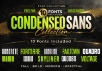Condensed Collection – 10 Tall Set Font - Featured Image
