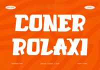 Coner Rolaxi Font - Featured Image