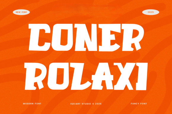 Coner Rolaxi Font - Featured Image