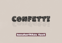 Confetti Font - Featured Image