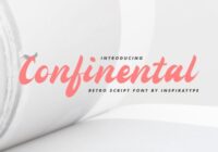 Confinental Font - Featured Image