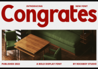 Congrates Font - Featured Image