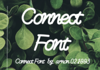 Connect Font - Featured Image