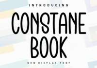 Constane Book Font - Featured Image