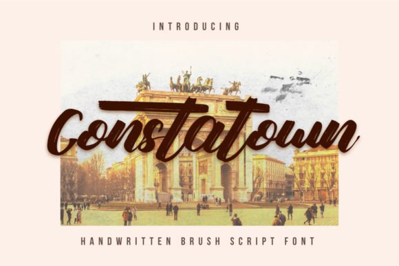 Constatown Font - Featured Image