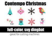 Contempo Christmas Font - Featured Image